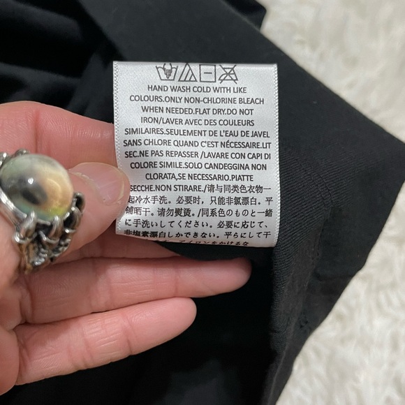 Like New Men’s Small Fear Of God Essentials Oversized Long-sleeve T-Shirt Black - Picture 15 of 15